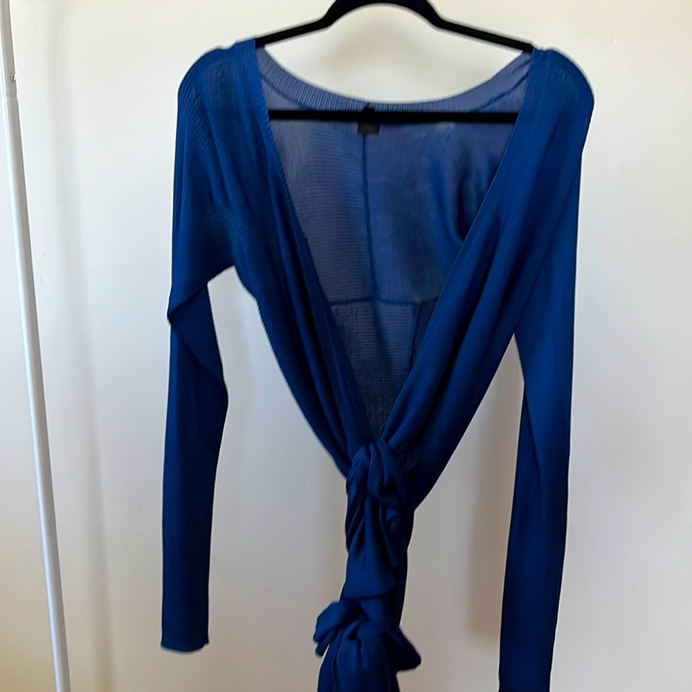 Vintage Marc Jacobs Silk Wrap Top